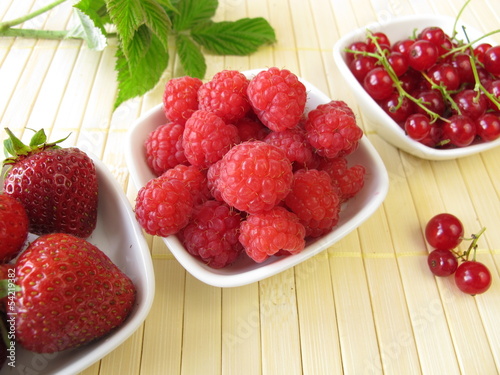 Photo: Rote Sommerbeeren Rote Sommerbeeren