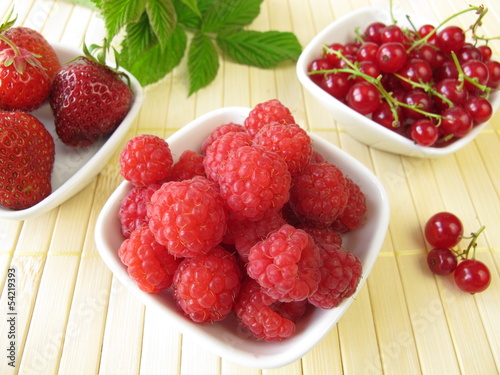 Photo: Rote Sommerbeeren Rote Sommerbeeren