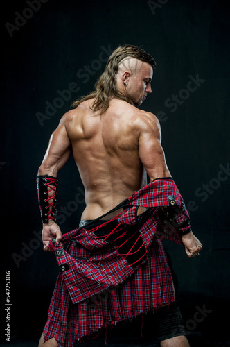 Photo: Man in kilt Man in kilt