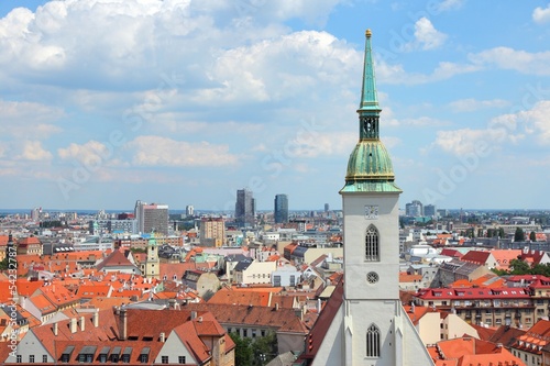 Photo: Bratislava, Slovakia - capital city skyline Bratislava, Slovakia - capital city skyline