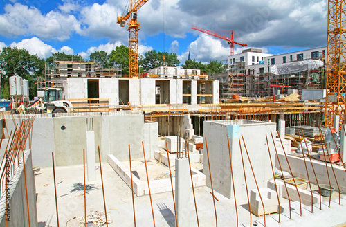 Photo: Großbaustelle im Sommer Großbaustelle im Sommer