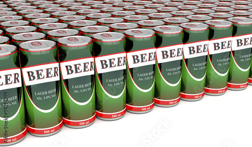 Illustration: Beer cans Beer cans