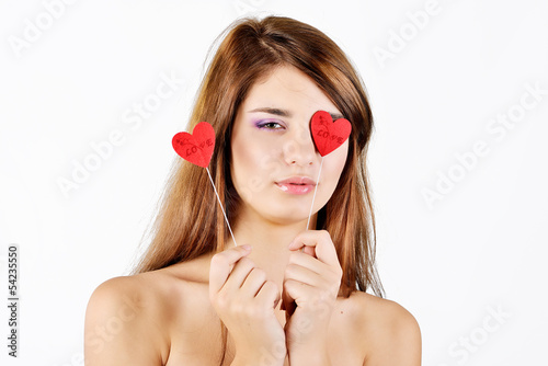 Photo: teen girl in love teen girl in love