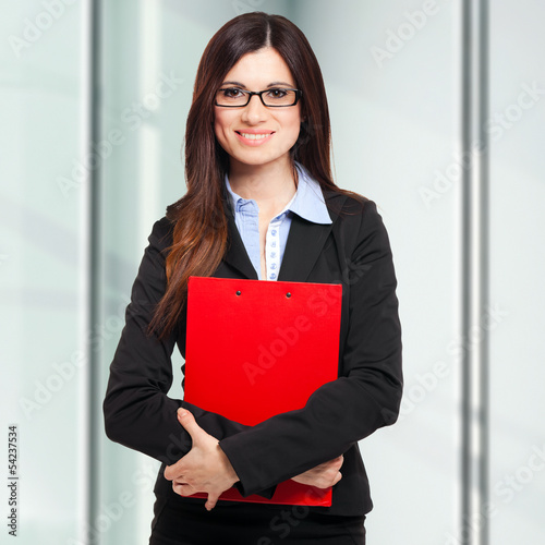 Photo: Smiling businesswoman Smiling businesswoman