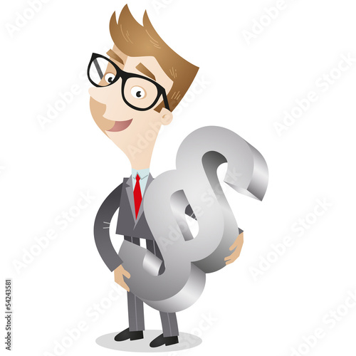 Vector: Businessman, lawyer, advocate, paragraph, symbol Businessman, lawyer, advocate, paragraph, symbol