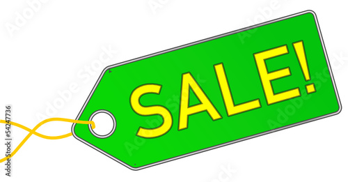 Vector: Sale Verkauf Anhänger grün #130715-svg03 Sale Verkauf Anhänger grün #130715-svg03