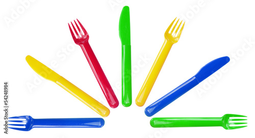 Photo: Plastic Forks and Knives Plastic Forks and Knives