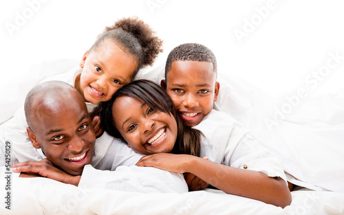Photo: Beautiful family portrait Beautiful family portrait