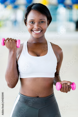 Photo: Woman at the gym Woman at the gym