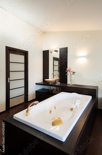 Photo: interior luxury apartment, beautiful room with bath interior luxury apartment, beautiful room with bath
