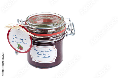Photo: Leckere Himbeermarmelade Leckere Himbeermarmelade