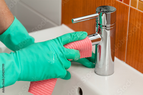 Photo: Tap cleaning Tap cleaning