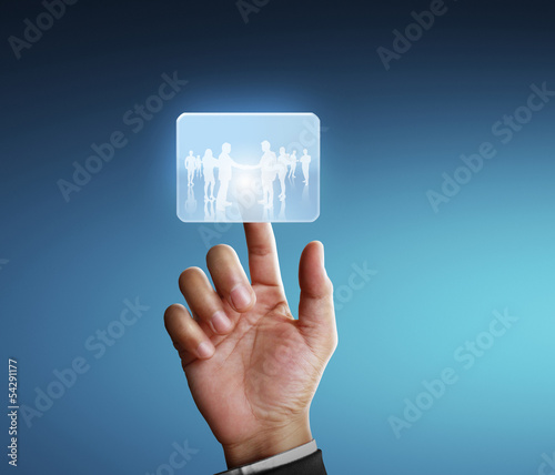 Photo: = pushing social network structure = pushing social network structure