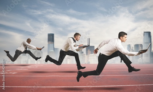 Photo: Competition in business Competition in business