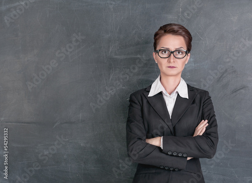 Photo: Strict teacher Strict teacher