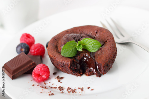 Photo: Chocolate cake - Lavakuchen Chocolate cake - Lavakuchen