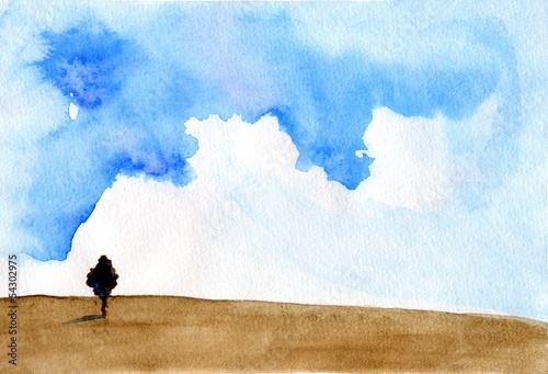 Illustration: Перед грозой Перед грозой