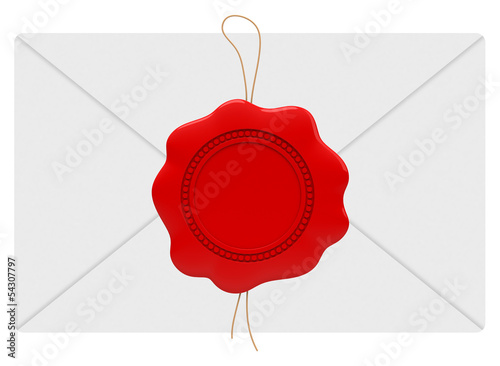 Illustration: Brief und Siegel Brief und Siegel
