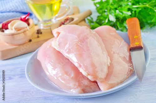 Photo: chicken fillet chicken fillet