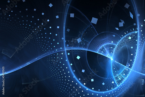 Illustration: Abstract futuristic background Abstract futuristic background