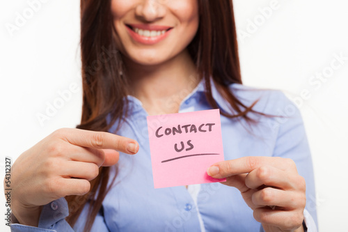 Photo: Contact us Contact us