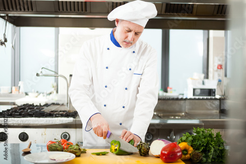 Photo: Chef at work Chef at work