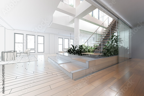 Illustration: Maisonette Loft (drawing) Maisonette Loft (drawing)