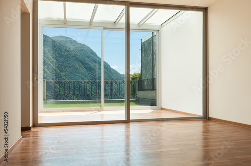 Photo: Interior apartment with garden Interior apartment with garden