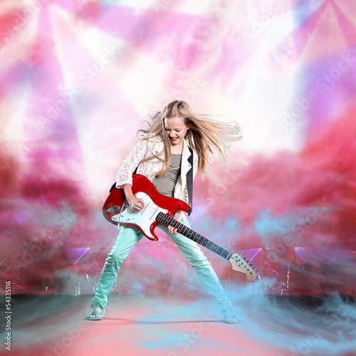 Photo: Rock girl Rock girl