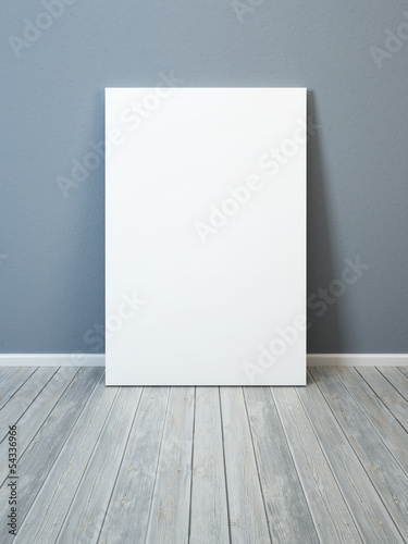 Photo: blank picture in the room blank picture in the room