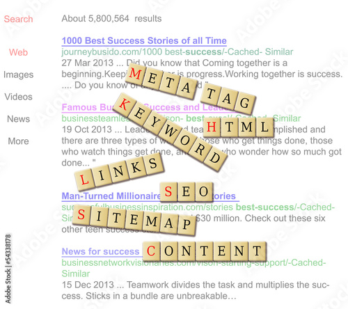 Photo: search engine result search engine result