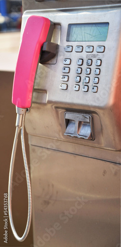 Photo: Telefonzelle im Detail Telefonzelle im Detail