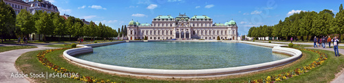 Photo: Belvedere Palace of Vienna Belvedere Palace of Vienna