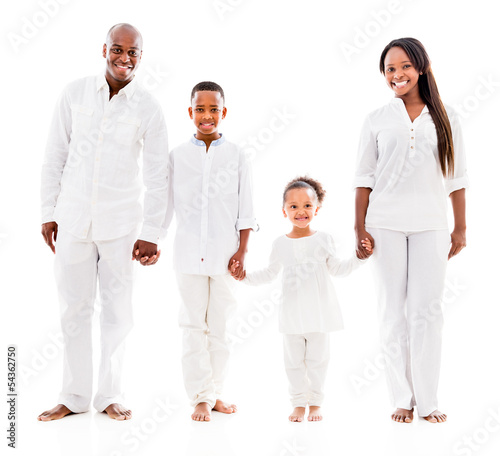 Photo: Happy family holding hands Happy family holding hands