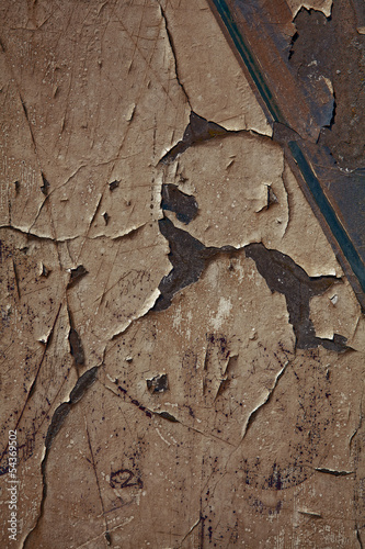 Photo: damaged surface damaged surface