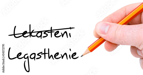 Photo: Legasthenie Legasthenie