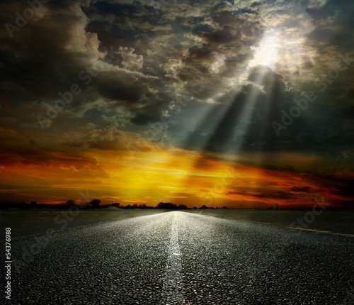 Photo: asphalt road asphalt road
