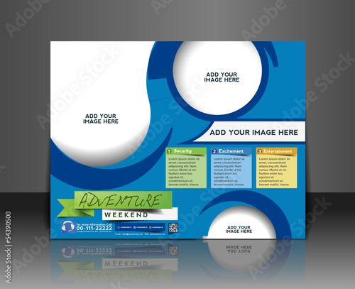 Vector: Vector adventurer brochure, flyer, magazine cover Vector adventurer brochure, flyer, magazine cover