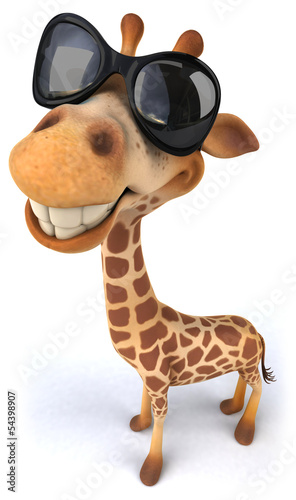 Illustration: Fun giraffe Fun giraffe