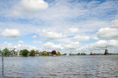 Photo: Typical green houses in Holland Typical green houses in Holland