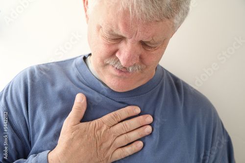 Photo: chest pain in older man chest pain in older man