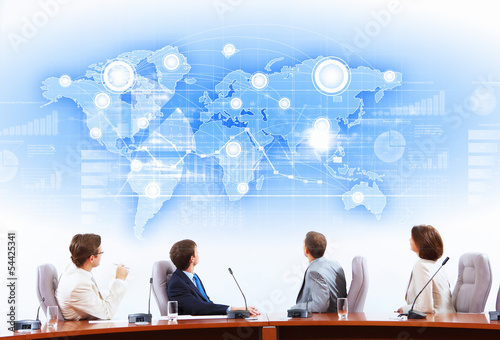 Photo: Business presentation Business presentation