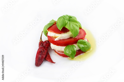 Photo: Tomate und Mozarella Tomate und Mozarella