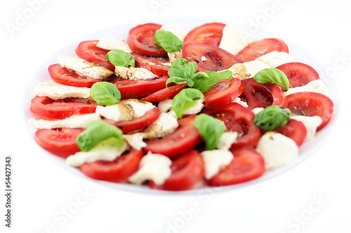 Photo: Tomate und Mozarella Tomate und Mozarella