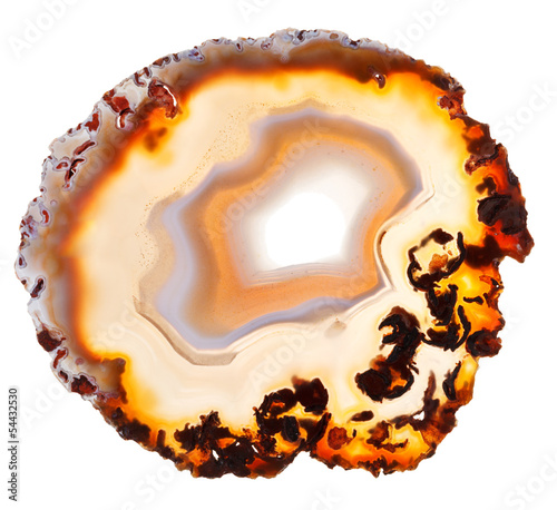 Photo: natural agate slice natural agate slice