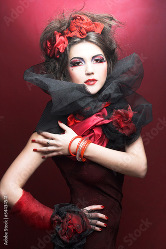 Photo: Creative lady. Creative lady.