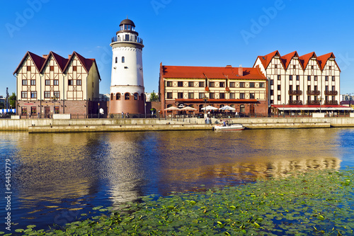 Photo: Fishing village. Kaliningrad (until 1946 Koenigsberg), Russia Fishing village. Kaliningrad (until 1946 Koenigsberg), Russia