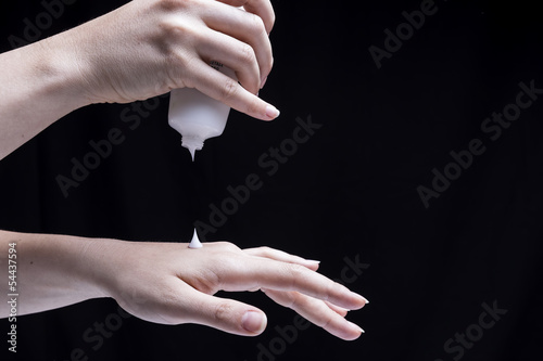 Photo: Female Hand Cream Female Hand Cream