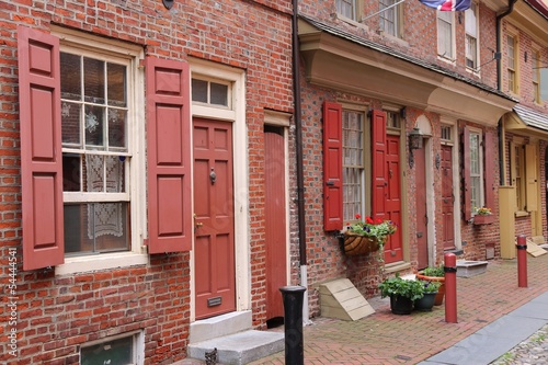 Photo: Philadelphia Historic District - Elfreth's Alley Philadelphia Historic District - Elfreth's Alley