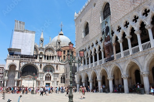 Photo: St. Mark's Bazilica and Doge's Palace, Venice, Italy St. Mark's Bazilica and Doge's Palace, Venice, Italy